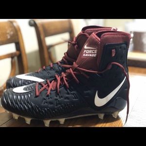 NIKE FORCE SAVAGE BLACK AND MULBERRY